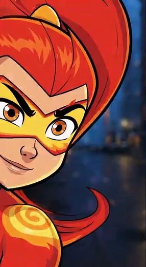 Flamewhirl 4K Cinematic Animation – Fiery Superhero in Action