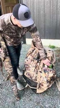 Rig'Em Right Waterfowl Decoy Duck Hunting Backpack Overview | Is it worth it? #ad #amazoninfluencer