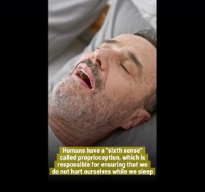 Here's Why We Don't Fall Out Of Bed While We Sleep.