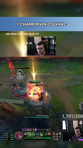 11K views · 14 reactions | One champ Riven có khác #LMHT #lol #LiênMinh #gaming #game #highlights #highlight #memes #leagueoflegends | Liên Minh Troll | Facebook