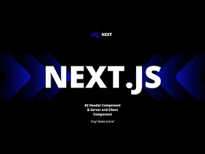 Next.js Tutorial #2 – Build a Header Component & Understand Server vs Client Components