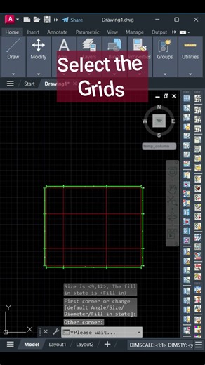 Create Floor Plans in AutoCAD in Seconds #shots