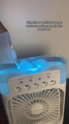 Climatiseur ventilateur portable à petit prix #climatiseur #ventilateur #canicule #mesuresanticanicule #caniculefrance