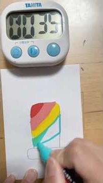 60-Second 🕯️ Candle | Relaxing Drawing ASMR