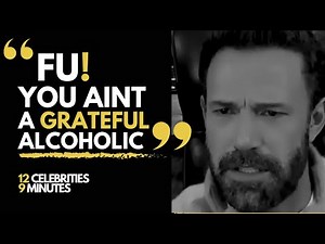 9 minutes of celebrities talking about sobriety