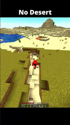 Desert to Green 🌳Minecraft Command Block #mcpe