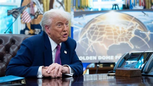 Trump discusses costs associated with Golden Dome