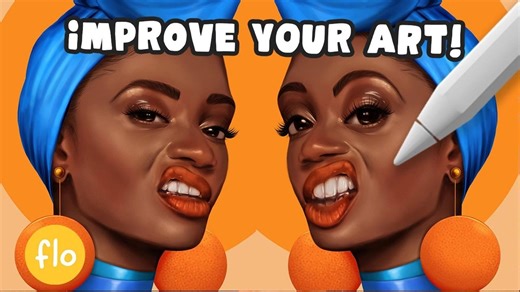 【Procreate】10个立竿见影的Procreate进阶技巧 from Art with Flo