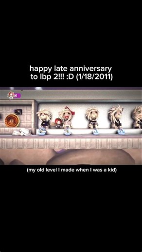happy anniversary to littlebigplanet2 #littlebigplanet #littlebigplanet2 #lbp #lbp2 #emo #emostyle