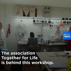 In Kyrgyzstan, female cancer sufferers are working almost round-the-clock making face masks to pay for their medical treatment. | Euronews English