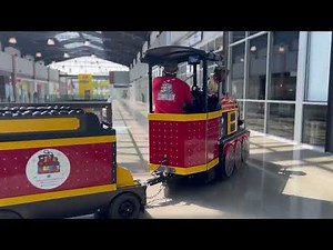 Wattman Mini Express Train, 5 Angles on One Electric Train Mall Ride, The Liberty Center Express