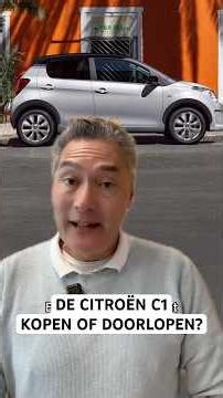 Kopen of doorlopen? Citroën C1, misschien wel de perfecte auto voor jou. #anwb #occasion #citroenc1