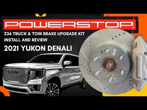 2021-24 Yukon/Tahoe Powerstop Z36 Truck & Tow Brake Upgrade Kit