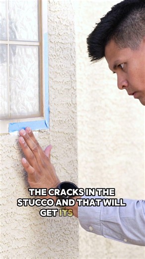 Window Caulking and Stucco Crack Repair Tucson AZ | Exterior Paint Prep