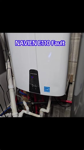 Quick Fix for Navien E110 Fault in Plumbing Service