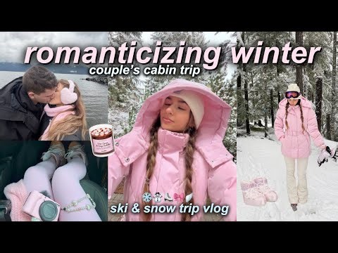 COZY WINTER GETAWAY ❄️ snowy cabin days, traveling canada, & ski trip vlog