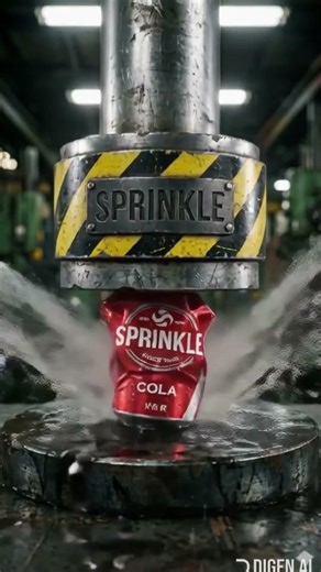 Hydraulic Press vs Soda Can 💥 Extreme Crush in Slow Motion | Satisfying ASMR