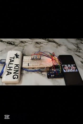 DIY Sound_Reactive LED Visualizer | Talha's Tech Lab #arduinoproject