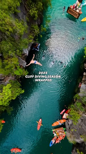 a season full of sends, now officially wrapped 🔥 huge thanks to the divers, the entire team and all the legends who made this season what it was 🔥 | Red Bull Cliff Diving