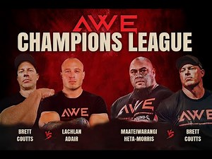 AWE Champions League - Two Title Matches - Adair vs Coutts & Heta-Morris vs Coutts