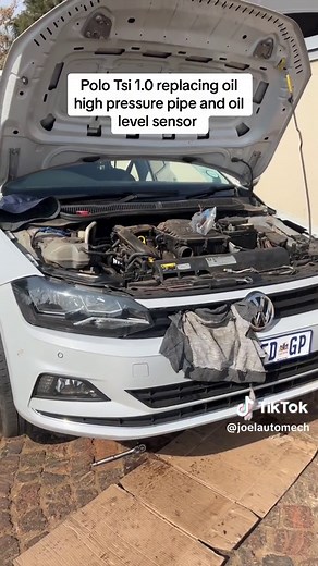 Polo Tsi 1.0 Oil High Pressure Pipe and Level Sensor Replacement