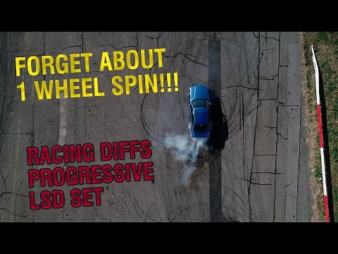 How Limited slip Differential (LSD) behaves on FWD and RWD cars