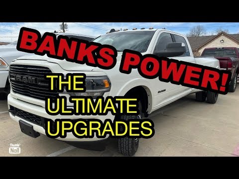 BANKS POWER upgrades to my 2020 RAM 3500 Laramie!