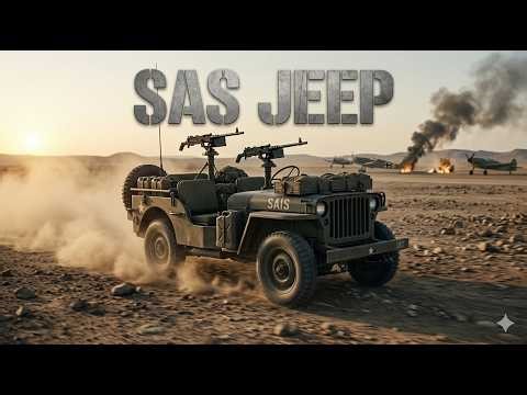 The 'Overloaded' British Jeep That Let 4 Men Destroy An Entire German Airfield