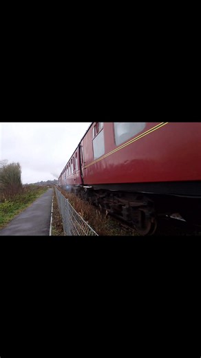 The Caledonian Railway Polar Express leaving Brechin for the North Pole (or in this case, Bridge of Dun!) 😃 | Katherine Thomas