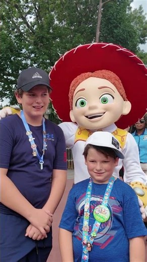 Meeting Jessie & Woody Toy Story Meet & Greet in the Magic Kingdom at Disney World