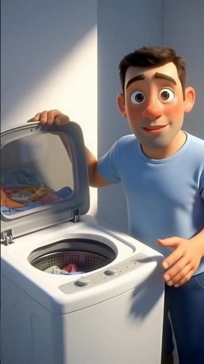 How Does a Washing Machine Work? 🔥Simple Explanation #scienceshorts #viral #HomeAppliances #shorts