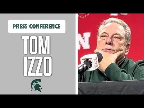 Michigan State head coach Tom Izzo recaps the loss to Nebraska I GBR