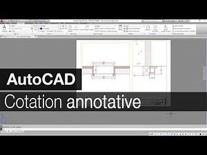 Autocad 2018 | Cotation annotative