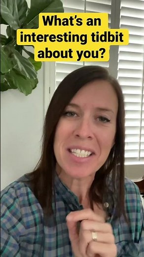 A ‘tidbit’ is a little bit of information, and is perfect vocabulary for IELTS Speaking! #shorts