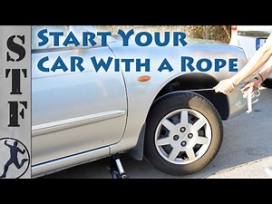 Here's How You Jump Start A Car Using Nothing But A Jack And Some Rope