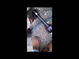 Separating stuck Budd studs and nuts