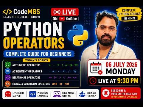 Day 4 - Operators in Python