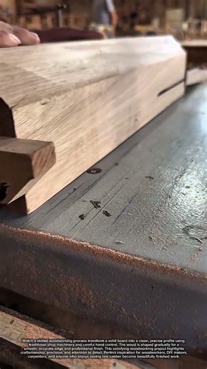 Precision Woodworking Creates Perfect Edge #Woodworking #Woodshop #DIY