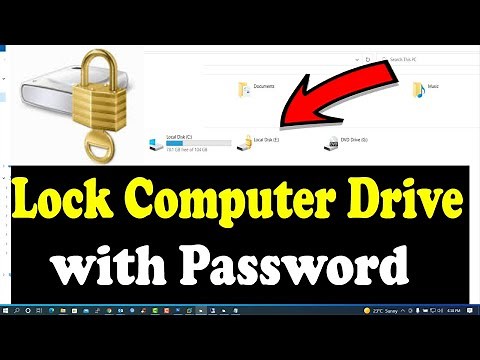 How to Lock Drive in Windows 10 without Software | Lock Internal & External Disk
