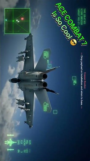 Ace Combat 7 is overlooked! This first mission is so good! 😤 #gaming #pcgaming #acecombat7