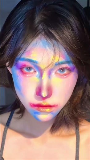 #A beginner s makeup tutorial is just about rubbing paint by hand Master the color aspect#