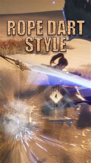 New Rope Dart Martial Art! Fleeting Clouds | Where Winds Meet