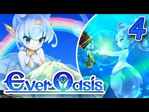 Let's Play Ever Oasis Part 4 FIRST OASIS LEVEL UP ESNA'S POWER Gameplay Walkthrough