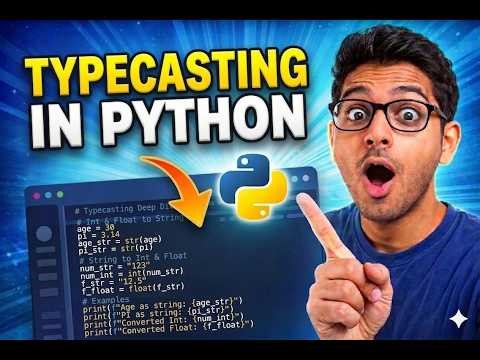 Typecasting in Python: From Numbers to Strings & Back
