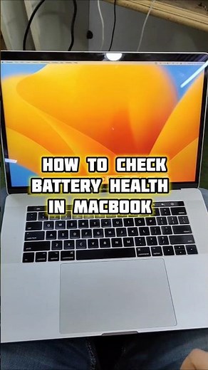 MacBook Battery Health Check Guide (Super Easy) 💻🔋