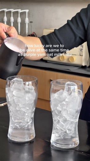 How lucky are we to be alive at the same time as the Purple Yam Oat Milk Latte  #BlendLab #BlendLabCafe #Baguiocafe #reels | BlendLab Cafe and Micro Roastery | Facebook