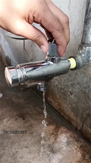 Installation of Urinal Push Tap | Self Closing Faucet | Quick installation Tricks | #shorts #tech