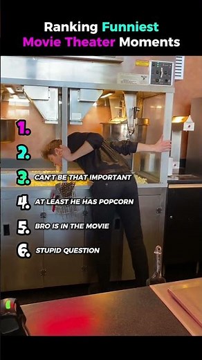 Ranking Funniest Movie Theater Moments!🎥🎟️🍿