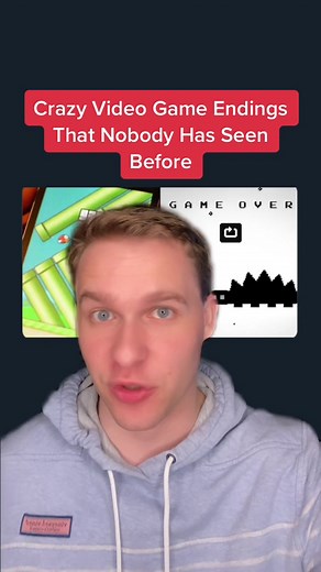 Unseen Crazy Video Game Endings | Flappy Bird & T Rex Game