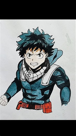 EASY way to draw DEKU